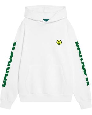 Barrow Logo Hoodie - White