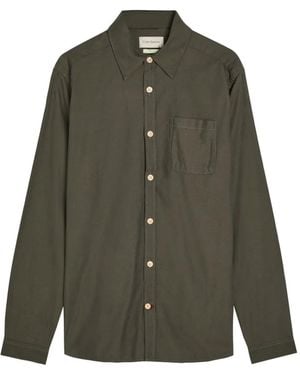 Oliver Spencer New York Special Cotton Shirt - Green