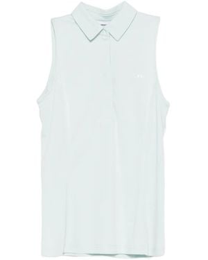 J.Lindeberg Sleeveless Polo Top - White