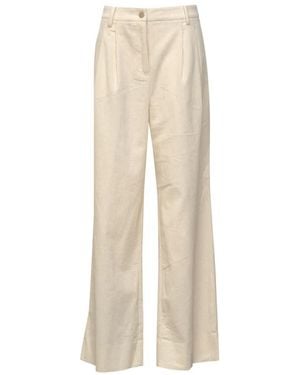 Essentiel Antwerp Kamp Corduroy Pants - White