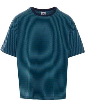 Howlin' Paradise Striped T-Shirt - Blue