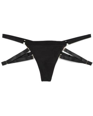 Maison Close Fatale Maillot String - Noir