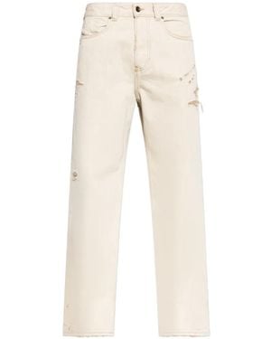 DIESEL 2001 D-Macro Distressed Jeans - Natural