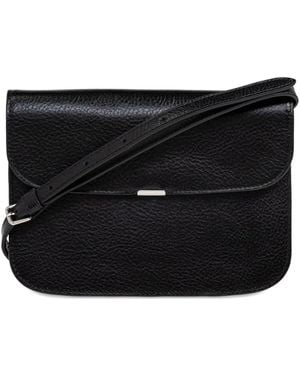 Lemaire Soft Tab Messenger Bag - Black