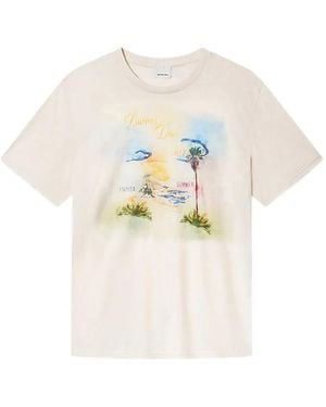 Isabel Marant Honore グラフィック Tシャツ - ホワイト