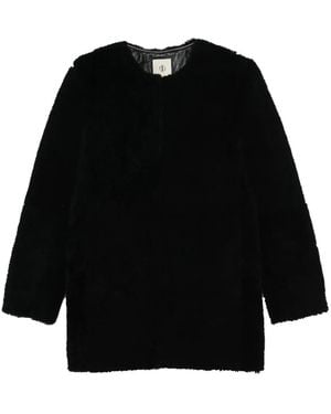 THE GARMENT Shearling Jacket - Black
