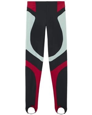 Off-White c/o Virgil Abloh Color Block Leggings - Red