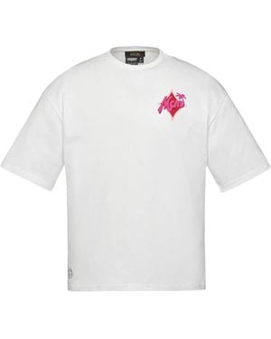 MCM X Snipes Logo-Print T-Shirt - White