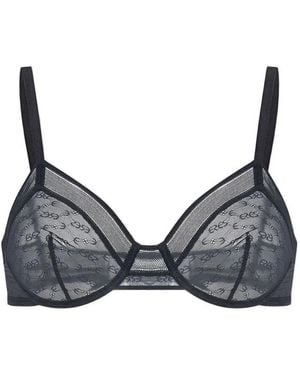 Eres Sujetador Con Encaje En Jacquard - Gris