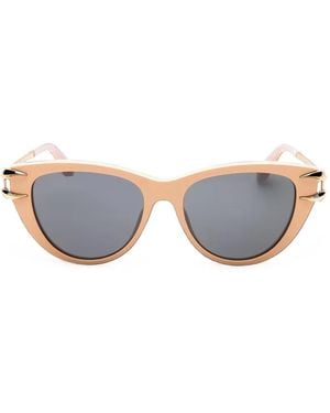 Roberto Cavalli Cat-Eye Frame Sunglasses - White