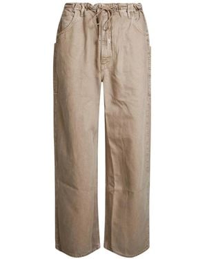 Agolde Shaw Jeans Mit Kordelzug - Natur