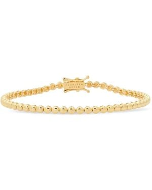 Jennifer Meyer Mini 18Kt Bezel Gelbgoldarmband - Mettallic