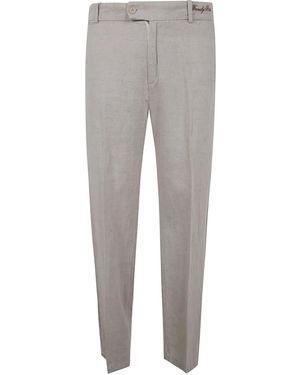 FAMILY FIRST Pantaloni Con Logo - Grigio