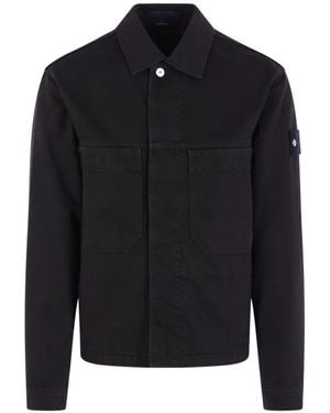 Stone Island Patch-pocket jacket - Azul