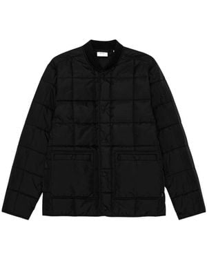 Les Deux Quilted-Finish Jacket - Black