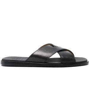 Church's Leather Slides - Black