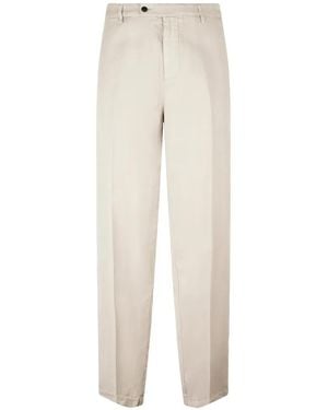 Dondup Button Trousers - White