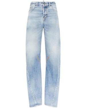 DSquared² D2 Twisted Jeans - Blue