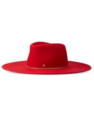 Maison Michel Roy Hat - Red
