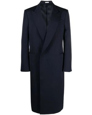 McQueen Jas Met Enkele Rij Knopen - Blauw
