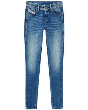 DIESEL 2017 Slandy Super-Skinny Jeans - Blue