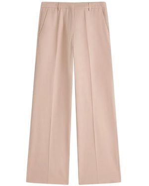 Scotch & Soda Pantalon Ample À Plis Marqués - Pink