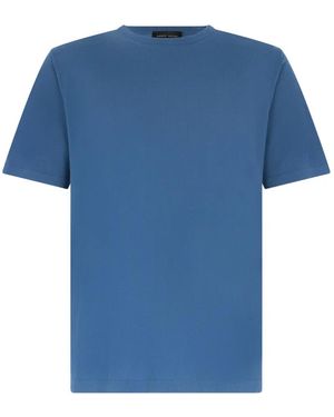 Roberto Collina Short-Sleeve T-Shirt - Blue