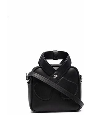 Courreges ループ ハンドバッグ - ブラック