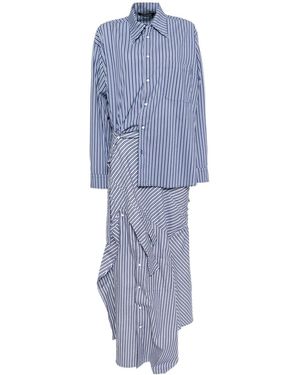 OTTOLINGER Deconstructed Shirt Dress - Blue