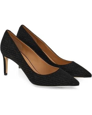 Ferragamo Pumps Mit Glitzer-Effekt - Schwarz