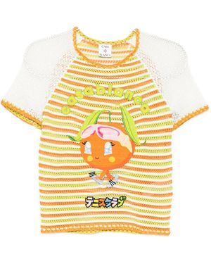 CASABLANCA Rave-character top - Gelb