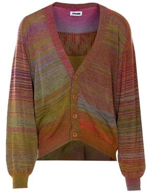 Magliano Cardigan Boutonné À Col V - Brown