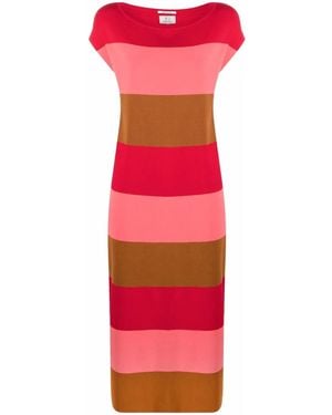 Woolrich Mid-Length Striped Dress - Red
