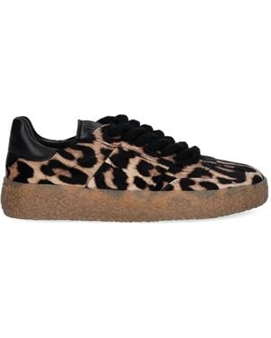 Kennel & Schmenger Animal-Print Sneakers - Black