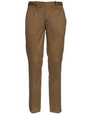 Circolo 1901 Piqué-Texture Pants - Natural