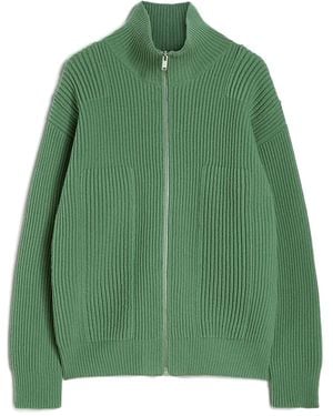 Jil Sander Wool Cardigan - Green