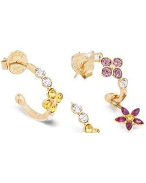 Guess Secret Garden Earrings - Metallic