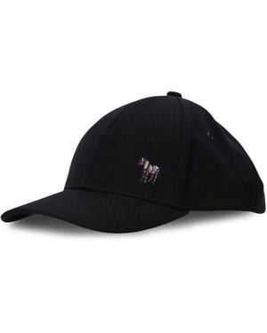 Paul Smith Zebra Baseballkappe - Schwarz