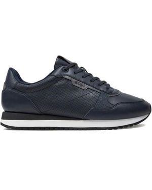 BOSS Sneakers Con Logo - Blu