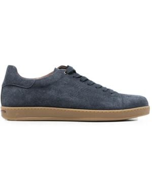 Alberto Gozzi Lace-Up Trainers - Blue