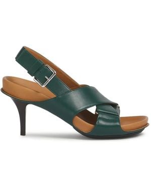 Marni Fußbett Sandalen - Grün
