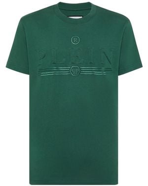 Philipp Plein ロゴ Tシャツ - グリーン