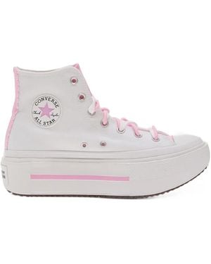 Converse Chuck Taylor All Star Lift Double Stack Trainers - White