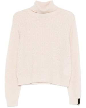 Iceberg Turtleneck Jumper - Natural