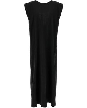 Nude Ärmelloses Kleid - Schwarz