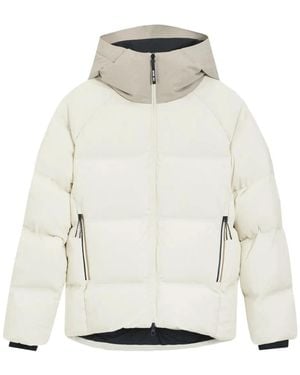 BOSS Hooded Ski Jacket - White