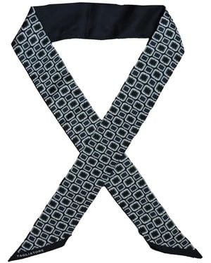 Tagliatore Pañuelo Con Estampado Geométrico - Negro