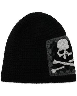 MASTERMIND WORLD Logo-Motif Beanie - Black