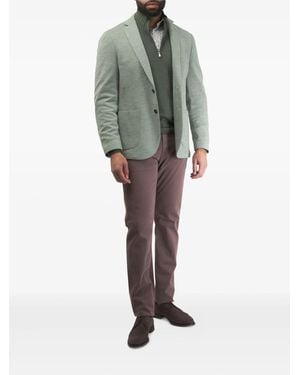 Maurizio Baldassari Blazer À Poches Plaquées - Gris