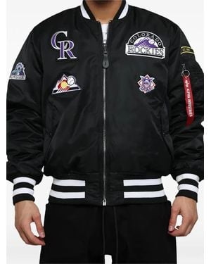 KTZ X Alpha Industries Reversible Bomber Jacket - Black